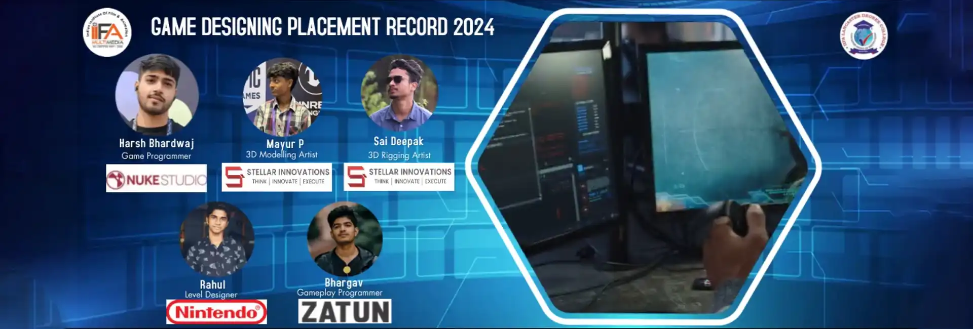 game designing placement 2023