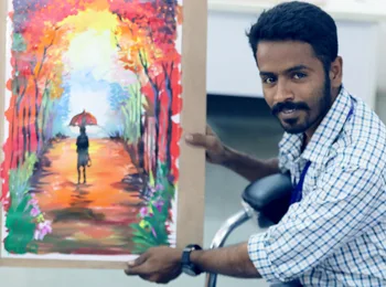 iifa student painting Workshop gallery images