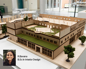 iifa multimedia interior designing student work