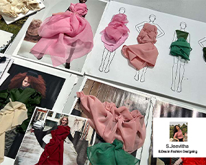 iifa Multimedia fashion desinging students work images