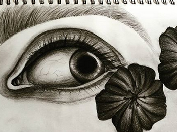 iifa student work of sketching drawing