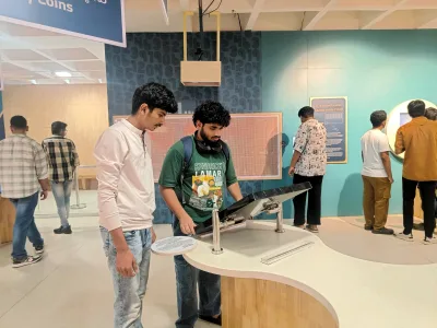 IIFA Lancaster first year Animation students at the Industrial Museum Visit 2026, National Gallery of Modern Art, Bengaluru